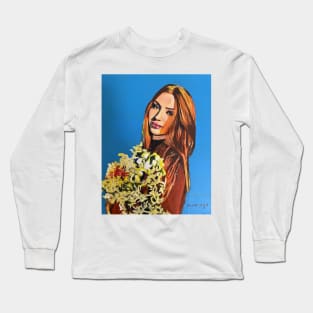 Portrait of Sommer Forte Long Sleeve T-Shirt